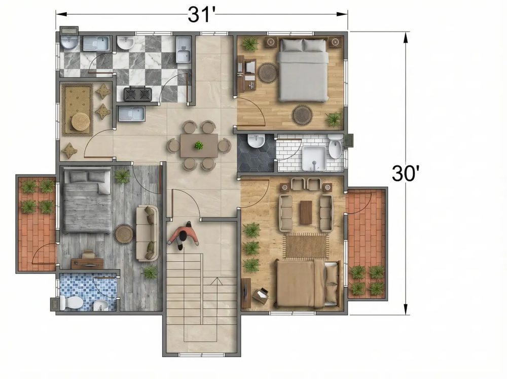 3D plan